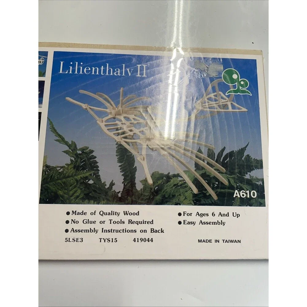 Lilienthalv 11 Nineteenth‎ Century Glider Easy Assembly Quality Wood Kit